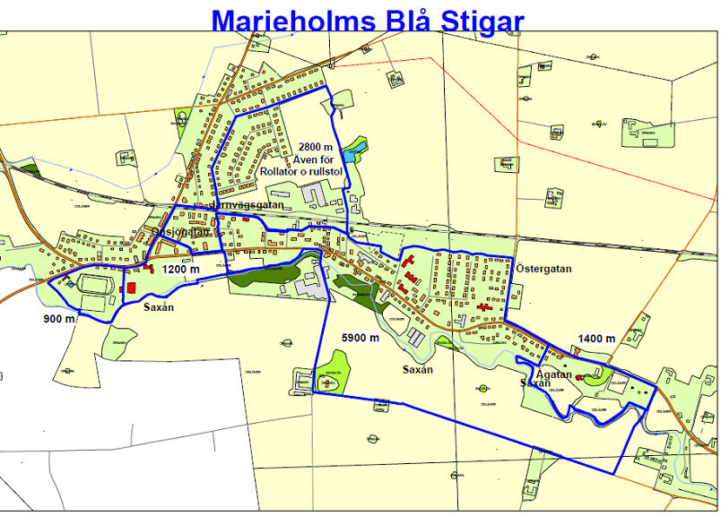 Marieholms bl stigar