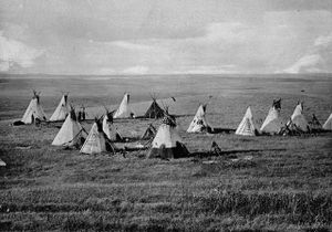 Cree läger 1871